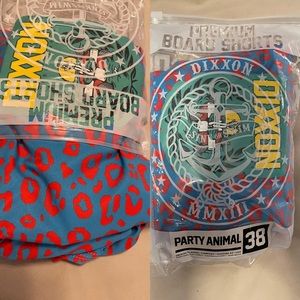 Dixxon men swim shorts NWT